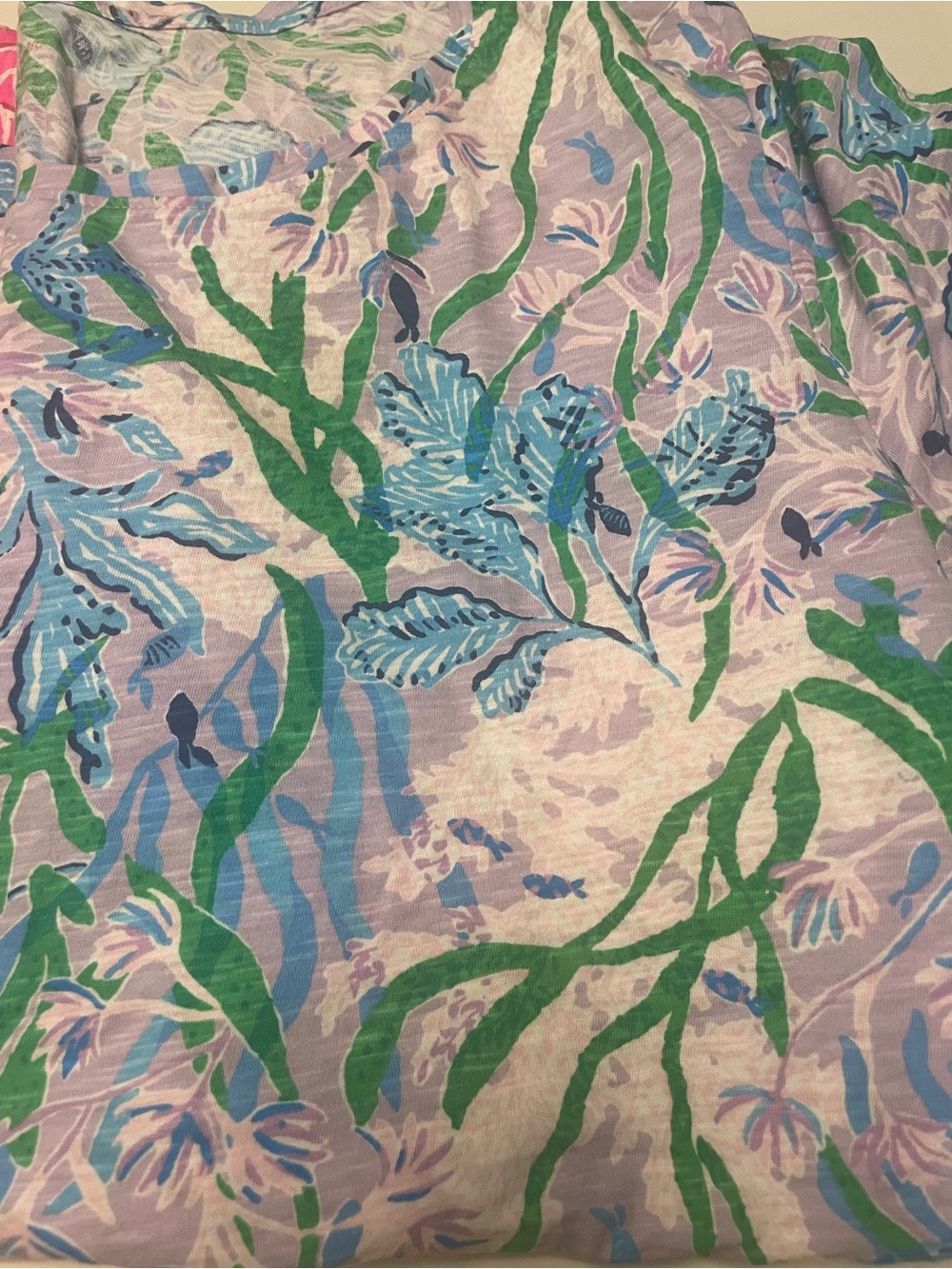 Lilly Pulitzer Etta Scoop neck 100% cotton tee’s ALL 3! Beach Resort Preppy - Picture 3 of 12